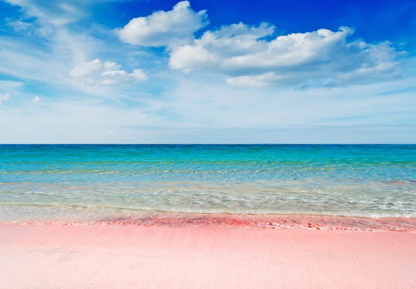 Spiaggia Rosa Pink Beach in Sardinia
